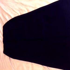 Long Linen Pencil Skirt